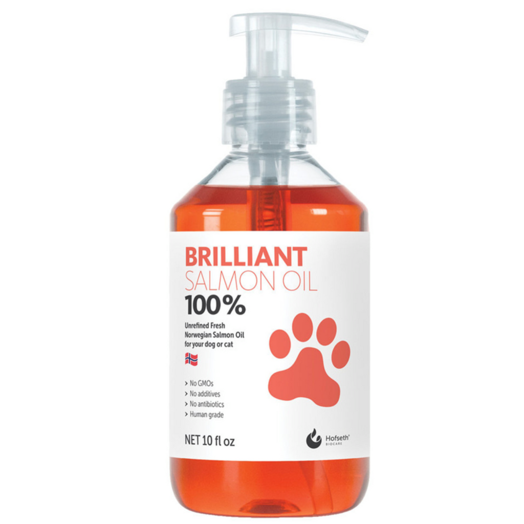 Salmon oil for dogs and cats